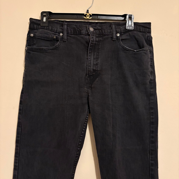 Levi’s 502™ Taper Fit Men's Jeans - Black W38 L32 - Picture 6 of 14